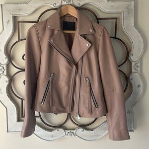 All Saints Dalby leather jacket